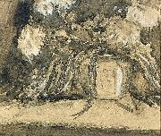Theo van Doesburg, Gemberpot met chrysanten